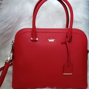 NWT Kate Spade Red Cameron Street Margot Satchel